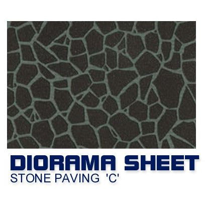 87167 Tamiya Diorama Sheet Stone Paving C