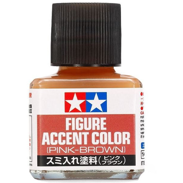 87201 Tamiya Figure Accent Colur Pink/Brown