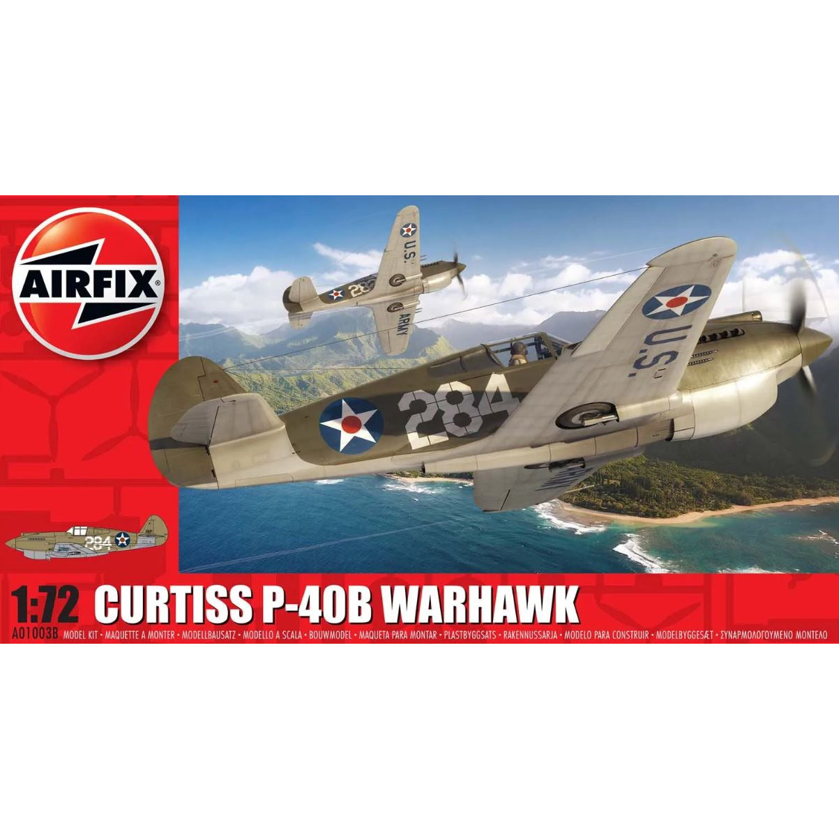 A01003B Airfix 1/72 Curtiss P-40B Warhawk