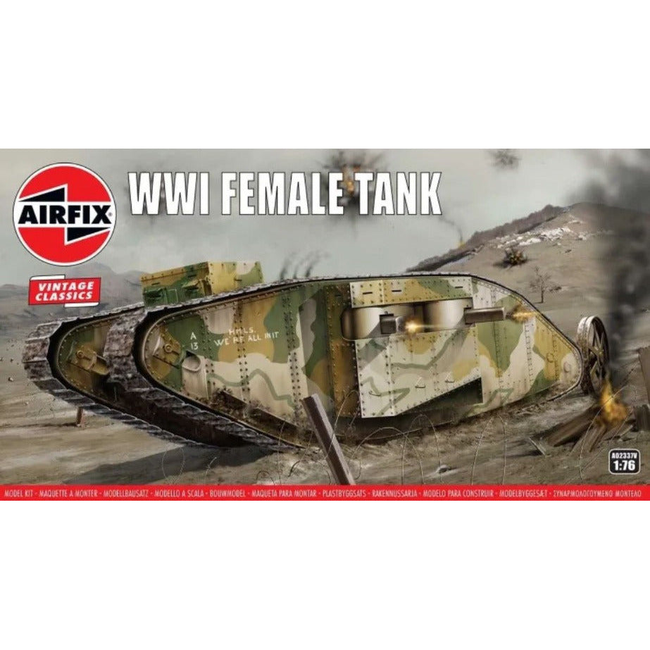 A02337 Airfix 1/76 WWI Female Tank