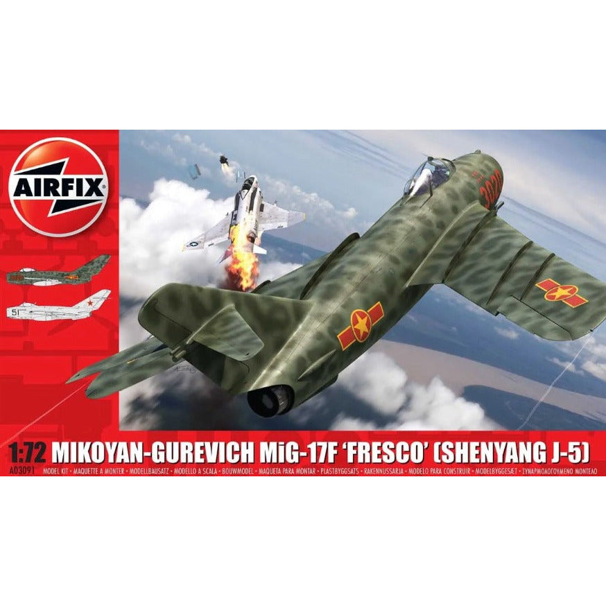 A03091 Airfix 1/72 Mikoyan-Gurevich MiG-17F 'Fresco' (Shenyang J-5)