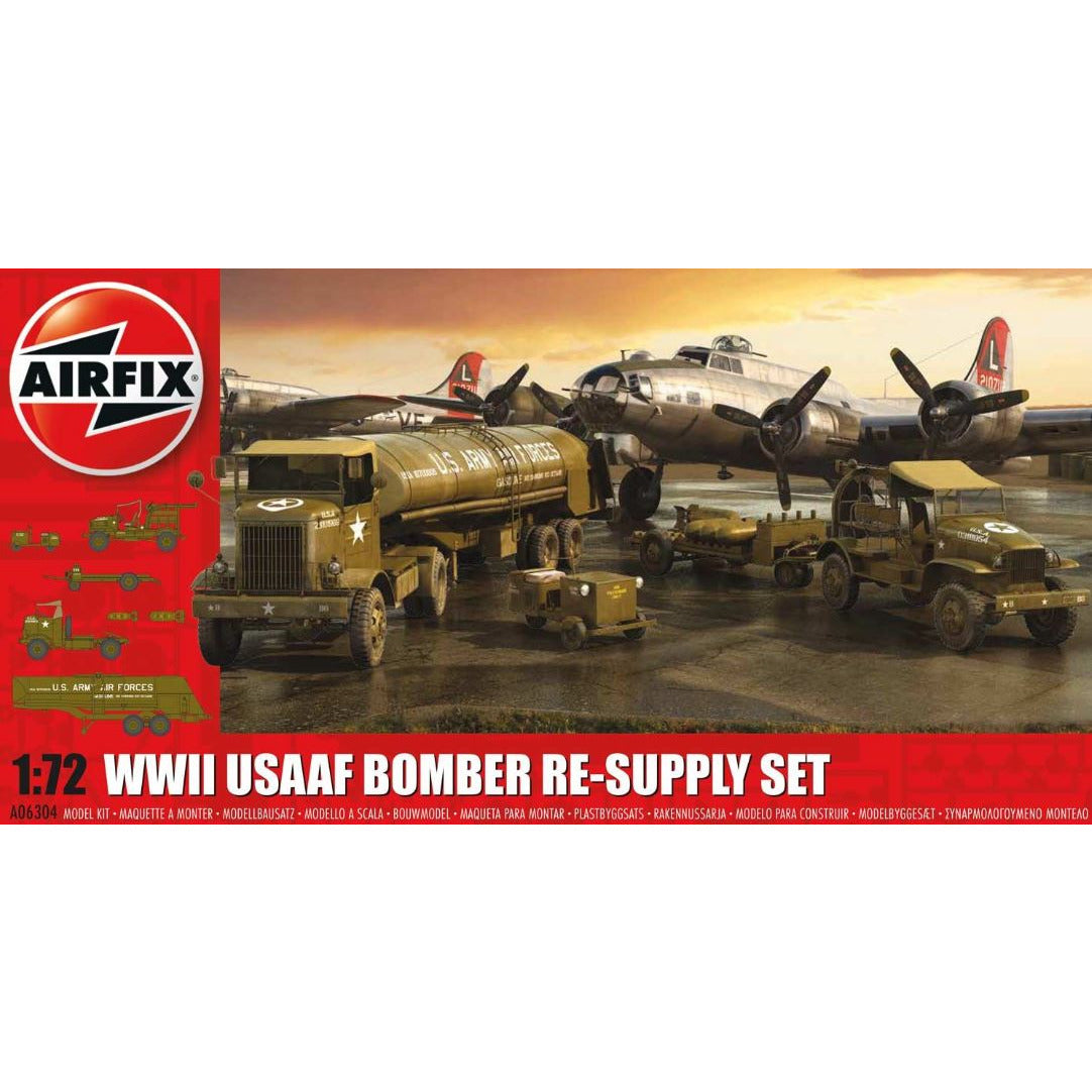A06304 Airfix 1/72 WWII USAAF Bomber Resupply Set