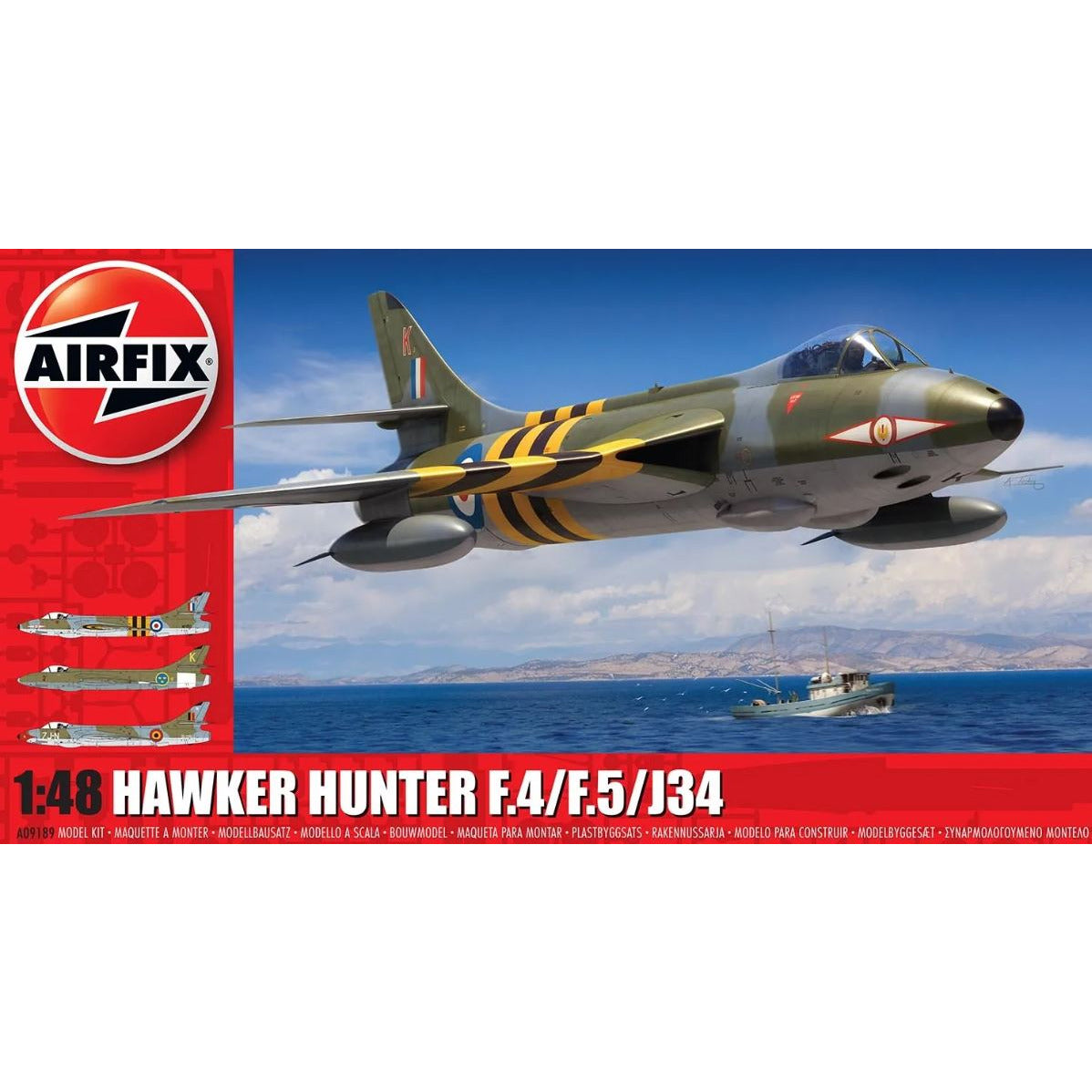 A09189 Airfix 1/48 Hawker Hunter F.4/F.5/J.34