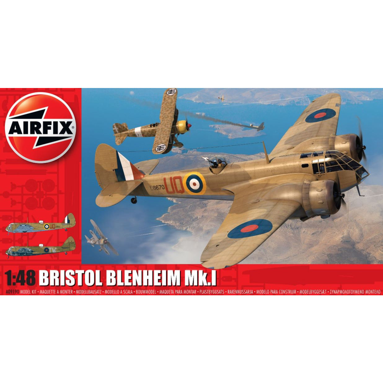 A09190 Airfix 1/48 Bristol Blenheim Mk.1