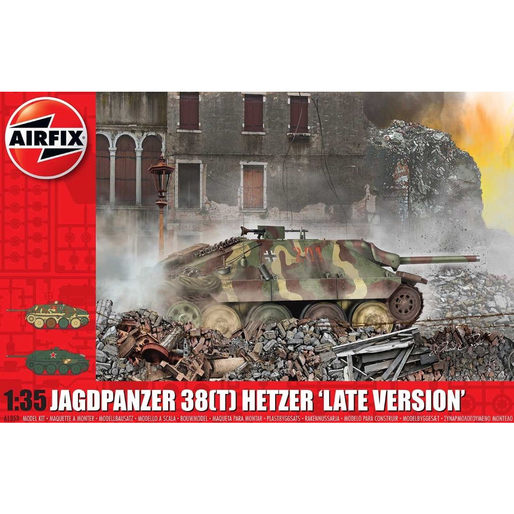 A1353 Airfix 1/35 JagdPanzer 38 tonne Hetzer, Late Version