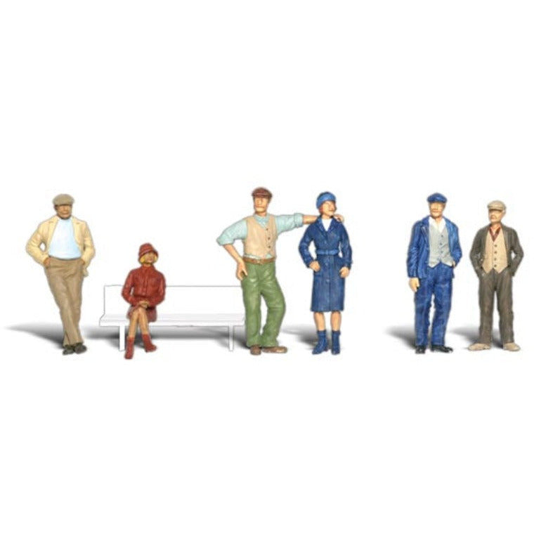 A1872 Woodland Scenics HO Scale Bystanders