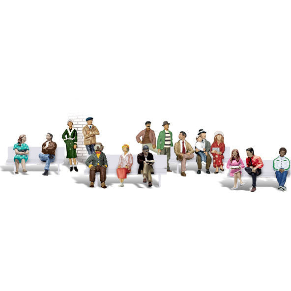 A1908 Woodland Scenics Ho Sixteen Passengers