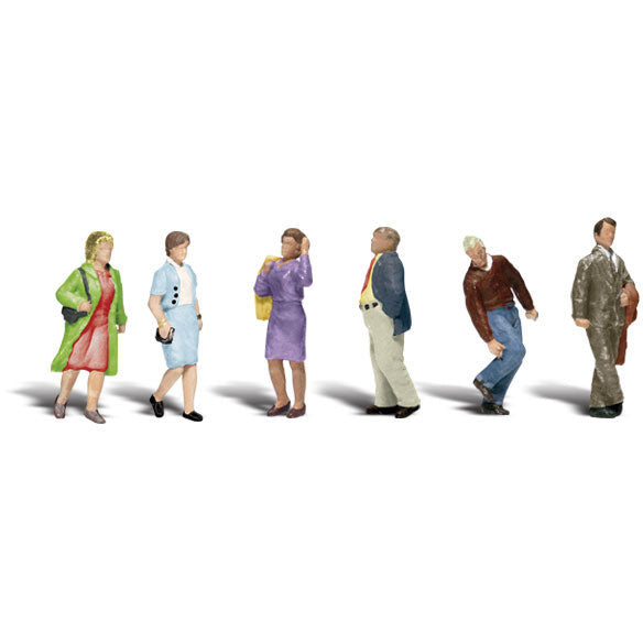 A1913 Woodland Scenics Ho People Walking