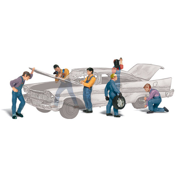 A1914 Woodland Scenics Ho Auto Mechanics