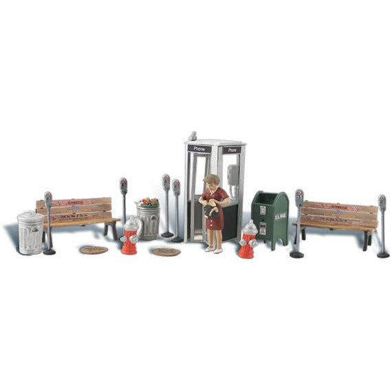 A1941 Woodland Scenics Ho Street Accessories