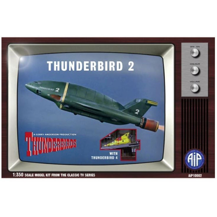 AIP10002 Adventures in Plastic 1/350 Thunderbird 2 with Thunderbird 4