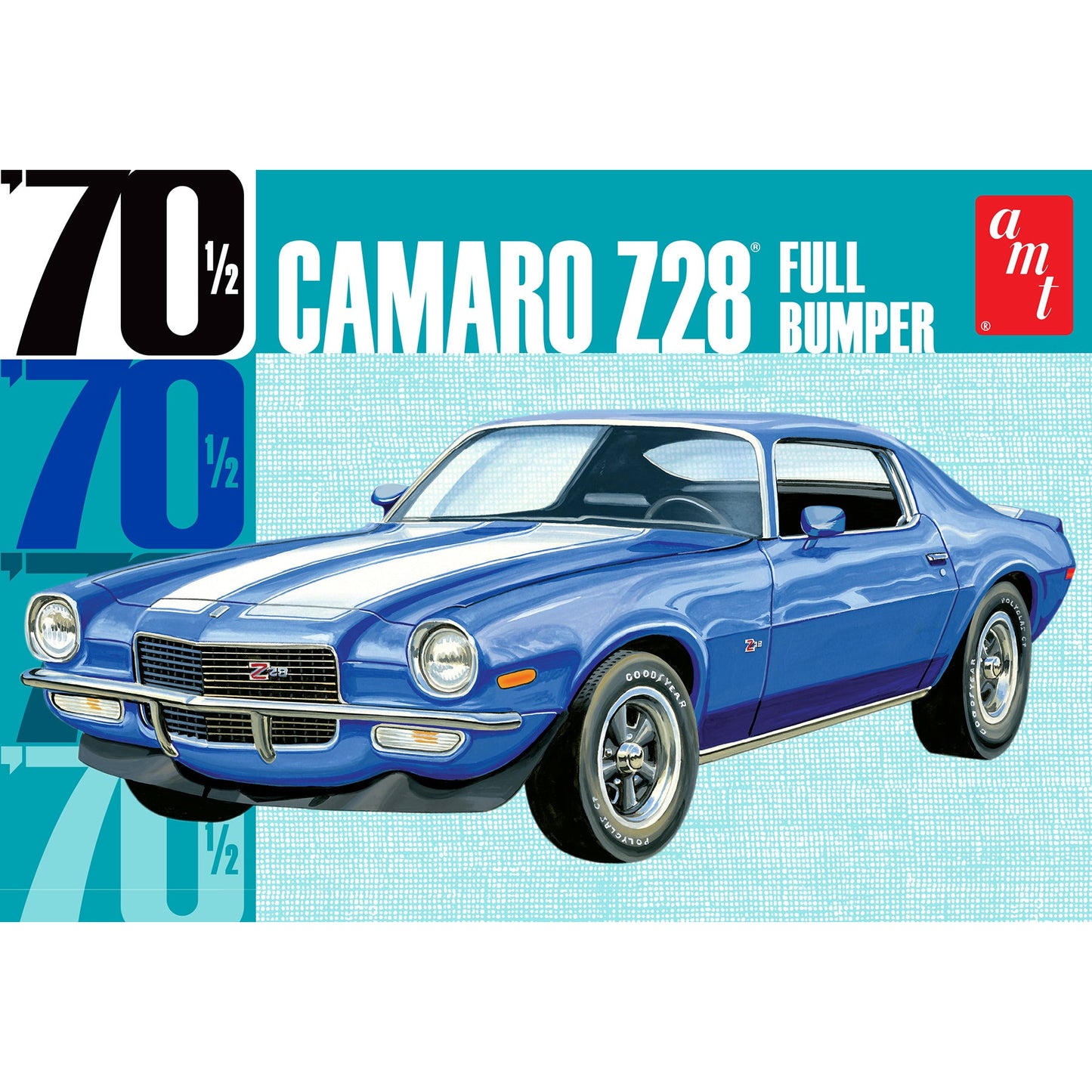 1155 AMT 1/25 'AMT 1/25 1970 CAMARO Z28 "FULL BUMPER"