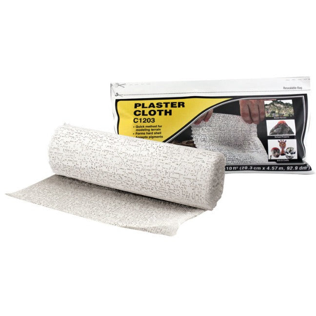 C1203 Woodland Scenics Plaster Cloth 20.3cm x 4.57m