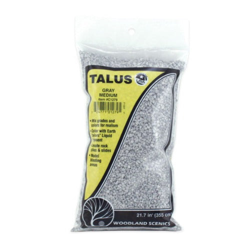 C1279 Woodland Scenics Medium Gray Talus