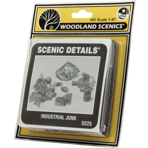 D225 Woodland Scenics HO Industrial Junk