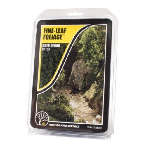 F1130 Woodland Scenic Dark Green Fine Leaf Foliage