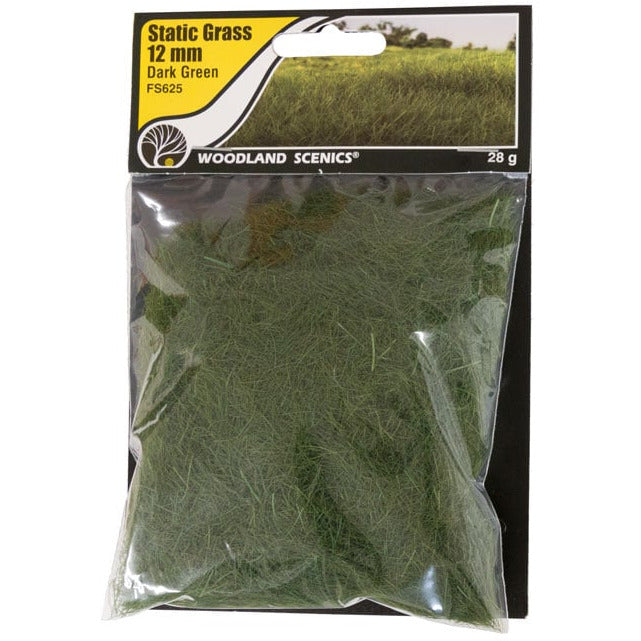 Woodland Scenics Static Grass Dark Green