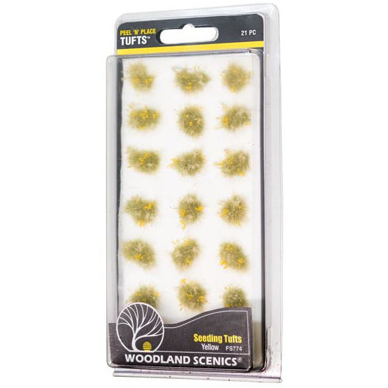 FS774 Woodland Scenics Yellow Seeding Tufts