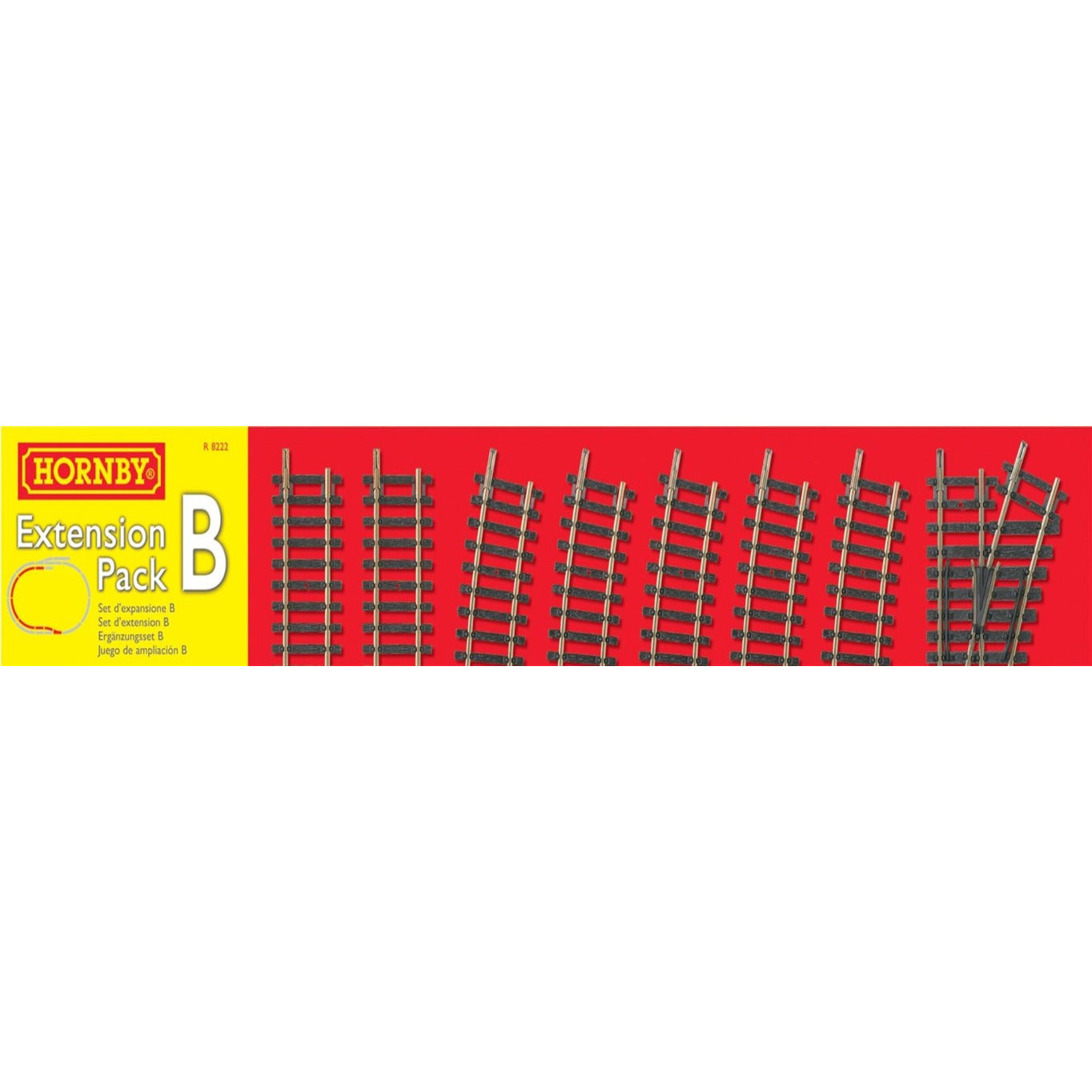 R8222 Hornby Extension Track Pack B