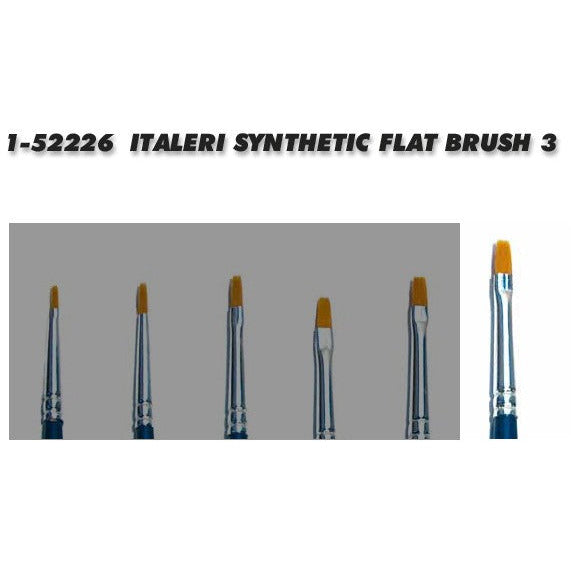 52226 Italeri Synthetic Flat Brush 3