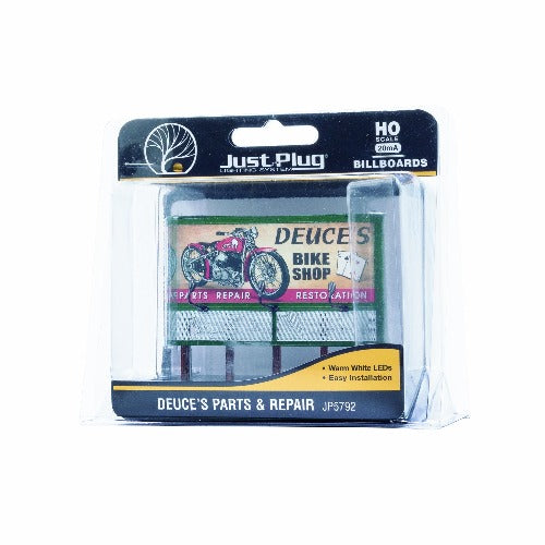 JP5792 Woodland Scenics Deuce's Parts & Repair Billboard