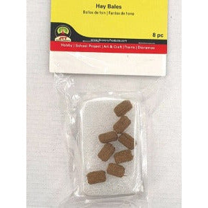 95659 JTT Scenery Hay Bales Rectangular (8pk)