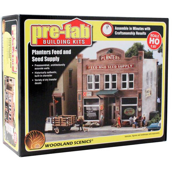 PF5181 Woodland Scenics Ho Scale Planters Feed And Supply