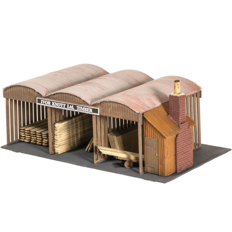 SS73 Wills OO Scenic Series Kit Timber Yard