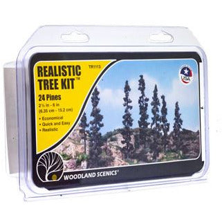 TR1113 Woodland Scenics Realistic Tree Kit
