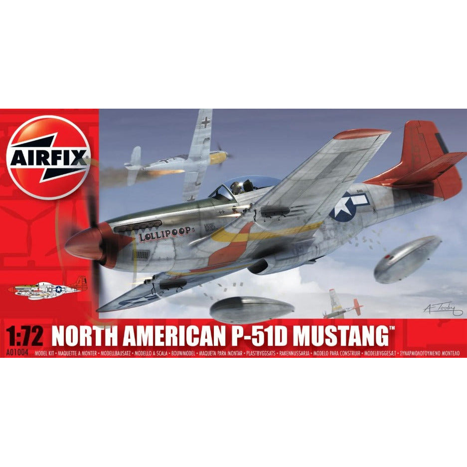A01004 Airfix 1/72 North American P-51D Mustang