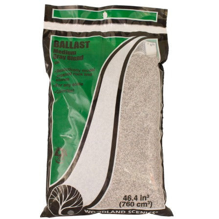 B94 Woodland Scenics Grey Blend Ballast