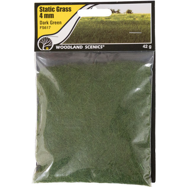 Woodland Scenics Static Grass Dark Green