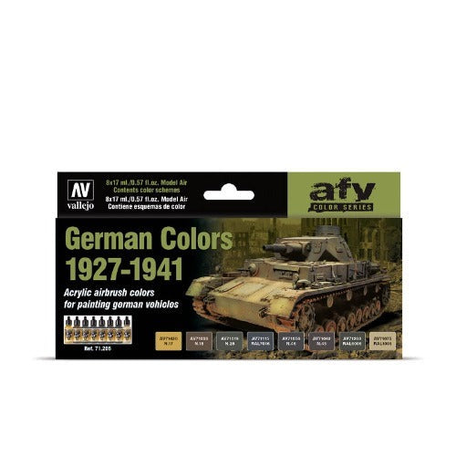71205 Vallejo Model Air German Colors 1927-1941 Paint Set