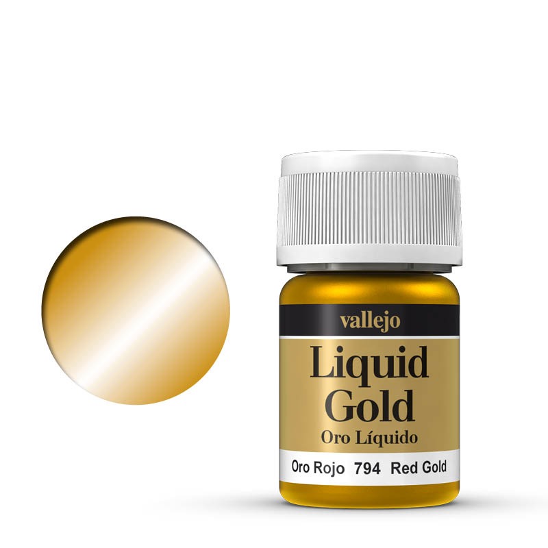 215 Vallejo Red Gold 35ml (Alcohol Based)