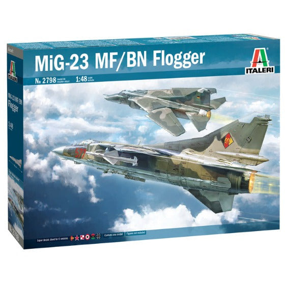 2798 Italeri 1/48 MiG-23 MF/BN FLOGGER
