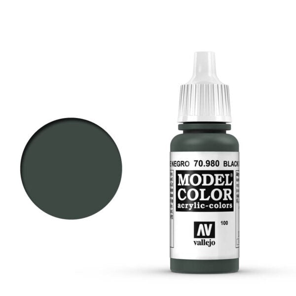 100 Vallejo Black Green 17ml