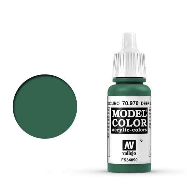 072 Vallejo Deep Green 17ml