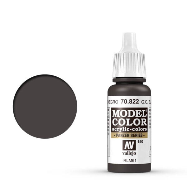 150 Vallejo German Camouflage Black Brown 17ml