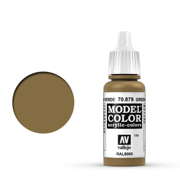114 Vallejo Green Brown 17ml