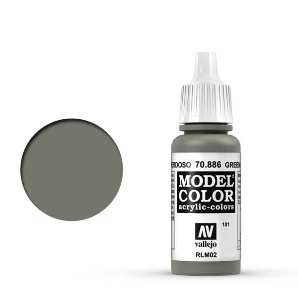 101 Vallejo Green Grey RLM 02 17ml
