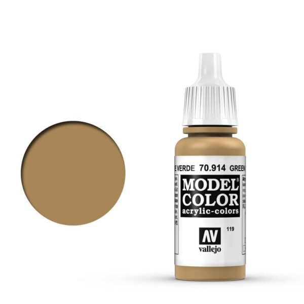 119 Vallejo Green Ochre 17ml