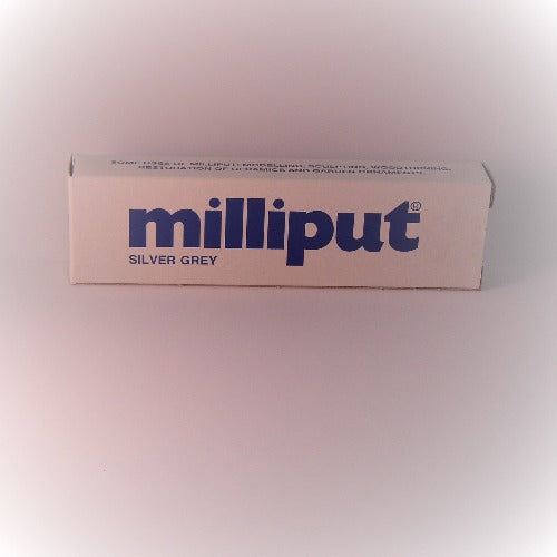 MILLI04 Milliput Silver Grey 2 part Epoxy Putty 113.4g