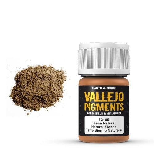 73105 Vallejo Pigment Natural Siena 30ml