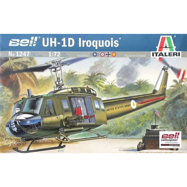 1247NZ Italeri 1/72 UH-1D Huey W/RNZAF Decals