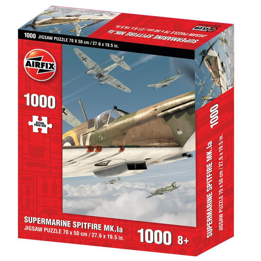 77643 Airfix Collection 1000 Piece Jigsaw Puzzle Supermarine Spitfire Mk.1A