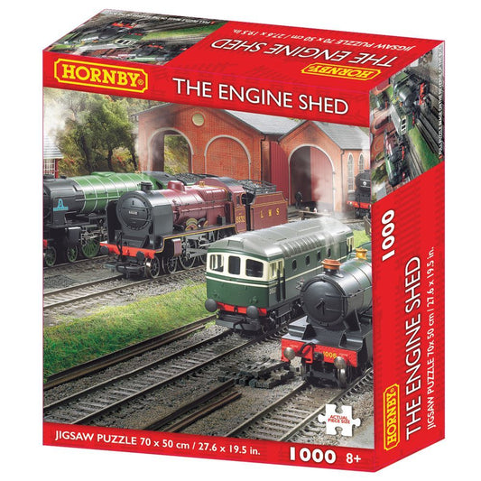 77645 Hornby Collection 1000 Piece Jigsaw Puzzle The Engine Shed