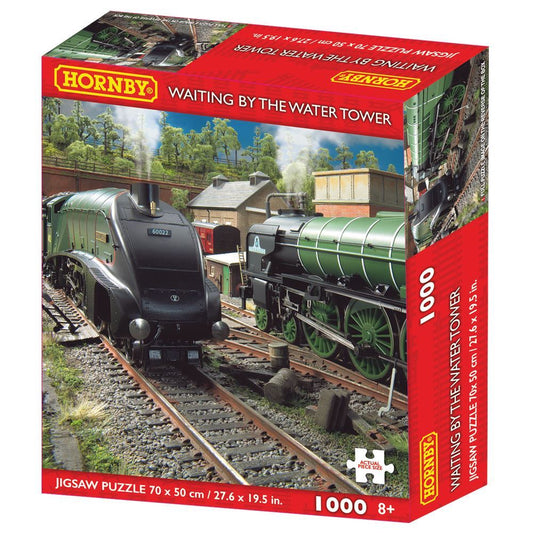 77647 Hornby Collection 1000 Piece Jigsaw Puzzle Waiting By The Water Tower