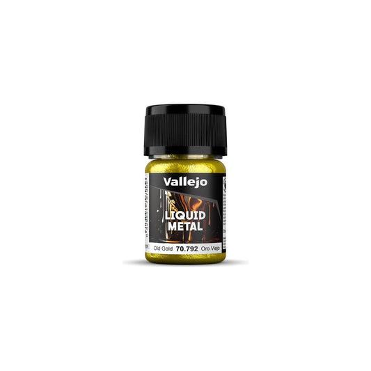 70792 Vallejo Alcohol-based Metallics Old Gold