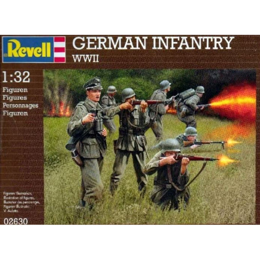 02630 Revell German 1/32 Infantry WWII