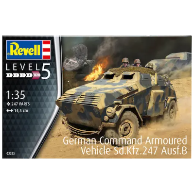 03335 Revell 1/35 German Command Armoured Vehicle Sd.Kfz.247 Ausf.B